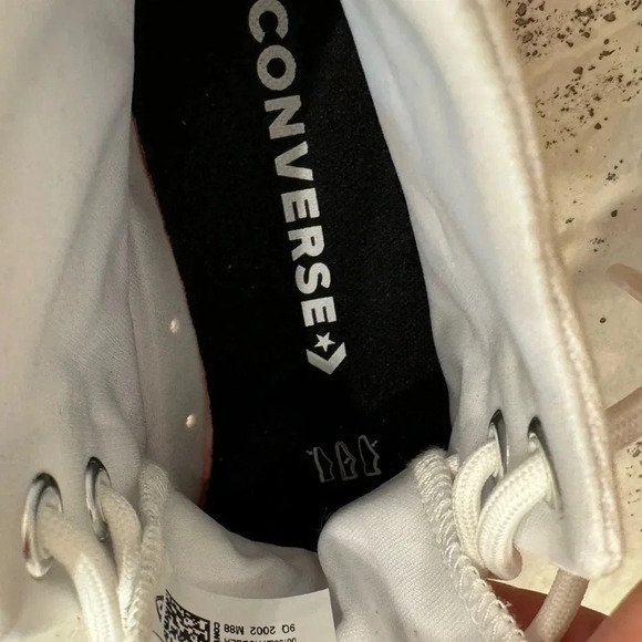 Converse All Star Disrupt CX High Top Sneaker White and Mango - Picture 6 of 10